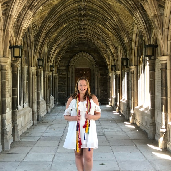 Lulu’s White Ruffle Dress - Picture 3 of 4